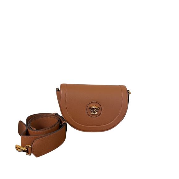 Versace Medusa leather saddle bag brown - Picture 2 of 8